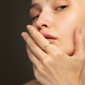 Forever Love Promise Ring [14 Karat Gold]