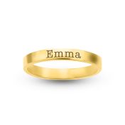 Forever Love Promise Ring [18K Gold Plated]