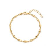 Ripple Flare Bracelet [Gold Plated]