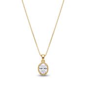 Enchanted Crystal Necklace [Gold Plated]