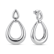 Double Teardrop Earrings
