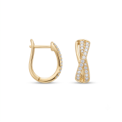 Vintage Curve Earrings [Gold Plated]
