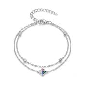 Enchanted Petal Layered Bracelet
