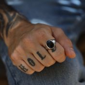 Gentleman's Ring - Sterling Silver