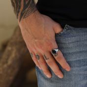 Gentleman's Ring - Sterling Silver