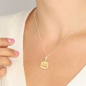 Pumpkin Necklace [18K Gold Plated]