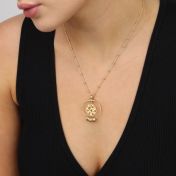 Family Tree Name Necklace [18K Gold Plated]