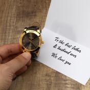 Golden Eclipse - Men Watch