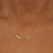 Pulse of Passion Necklace [18K Gold Plated]