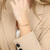 Ties of the Heart Birthstone Bracelet [18K Gold Plated]