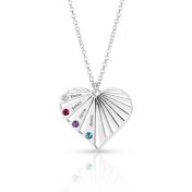 Ties of Heart Birthstone Necklace