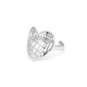 Ties of Heart Map Ring [Sterling Silver]