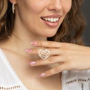 Collar Mapa del Corazón [Oro Vermeil de 18K]