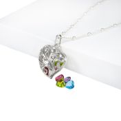 Tree of Love Birthstone Necklace [Sterling Silver]