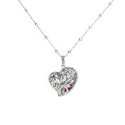 Tree of Love Birthstone Necklace [Sterling Silver]
