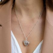 Tree of Love Birthstone Necklace [Sterling Silver]