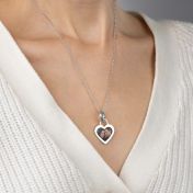 Ties of Heart Photo Necklace [Sterling Silver]