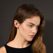 Heart Stud Earrings [18K Gold Plated]