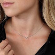 Helena Diamond Zodiac Necklace [Sterling Silver]