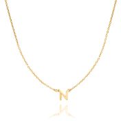 Helena Initialen Ketting [18K Goud Vermeil]