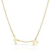 Collier Hélène Zodiaque [Plaqué Or 18ct]