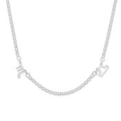 Helena Zodiac Milanese Chain Necklace [Sterling Silver]