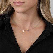 Helena Zodiac Necklace [Sterling Silver]