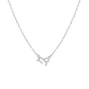 Helena Zodiac Necklace [Sterling Silver]