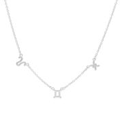 Helena Zodiac Necklace [Sterling Silver]
