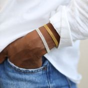Milanese Chain Bracelet [18K Gold Vermeil]