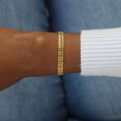 Milanese Chain Bracelet [Gold Plated]