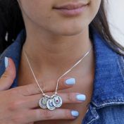 Collana Portafortuna con Nome [Argento 925]