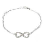 Bracciale Amore Infinito con Nome [Argento 925]