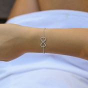 Bracciale Amore Infinito con Nome [Argento 925]