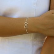Bracciale Amore Infinito con Nome [Argento 925]