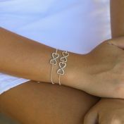 Bracciale Amore Infinito con Nome [Argento 925]
