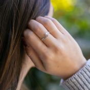 Anello Nettarinidi con Promessa [Argento 925]