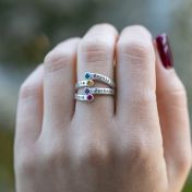 Sunbird Birthstone Ring [Sterling Silver]