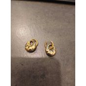 Contoured Drop Earrings
