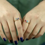 Bague Anneaux de l’Amour [Vermeil 18ct]