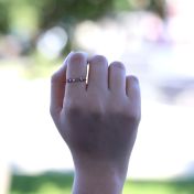 Ties of Love Ring [Rose Gold Plated]