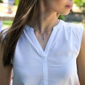 Stream of Love Necklace [Sterling Silver]