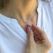 Stream of Love Necklace [Sterling Silver]