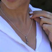 Stream of Love Necklace [Sterling Silver]