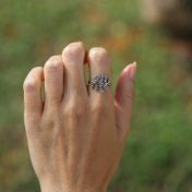 Olive Branch Ring [Sterling Silver]