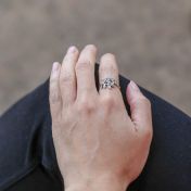 Olijftak Belofte Ring [Sterling Zilver]