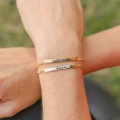 My Favorite Word Bracelet [Gold Plated]
