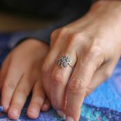 Olive Branch Ring [Sterling Silver]