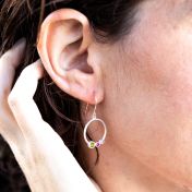 Orecchini Amore Materno Pendenti a Monachella [Argento 925]