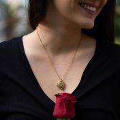 Collar Talisa Corazones [Bañado en Oro de 18K]